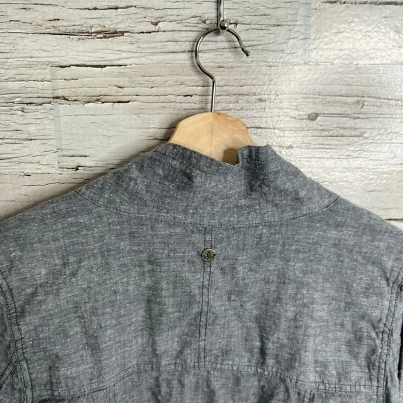 Prana gray jacket bomber size  small - Picture 5 of 11